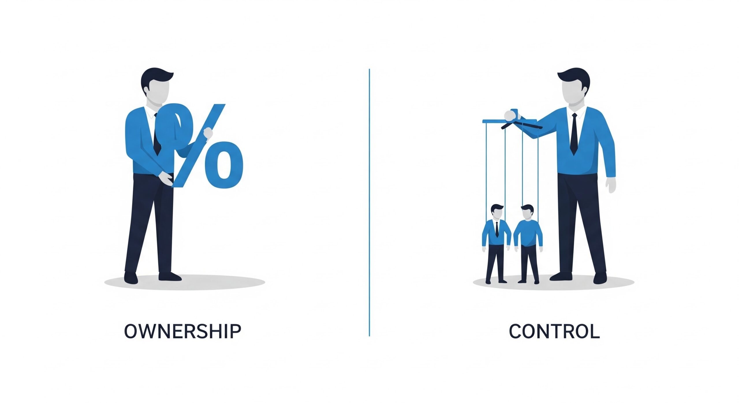 When it comes to UBO identification, the distinction between legal ownership and actual control is critical.